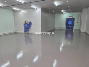 เคลือบพื้นพียู PU MF โรงงาน