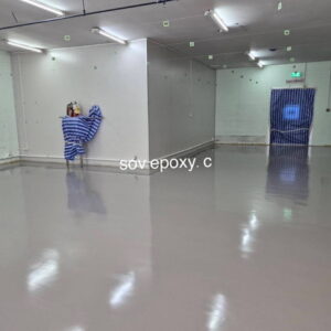 เคลือบพื้นพียู PU MF โรงงาน