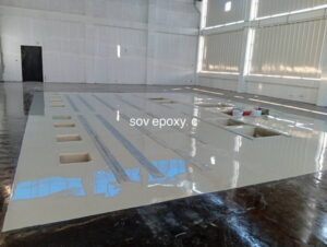 พื้น Epoxy โรงไฟฟ้า จ.ชลบุรี