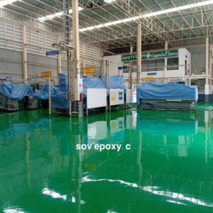 ผลงานพื้น Epoxy จ.สมุทรสาคร