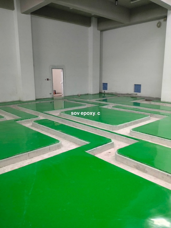 พื้น Epoxy โรงไฟฟ้า
