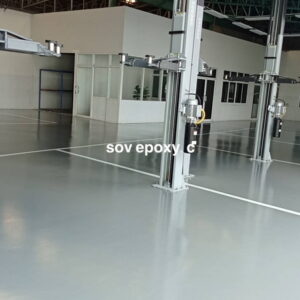 พื้น epoxy โชว์รูมรถไฟฟ้า_03