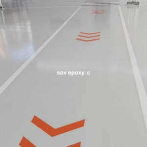 ทำพื้น Epoxy โขว์รูมรถ อู่สี-04