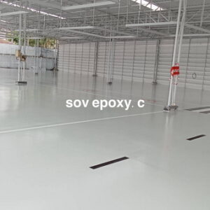 ทำพื้น Epoxy โขว์รูมรถ อู่สี-05