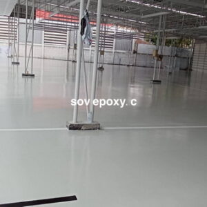 ทำพื้น Epoxy โขว์รูมรถ อู่สี-06