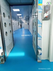 Sov Epoxy ทำพื้นอีพ็อกซี่ พื้นพียู พื้นโรงงาน พื้นสนามกีฬา 14
