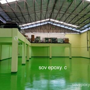 เคลือบพื้น Pu coating, พื้นสีเขียว_02