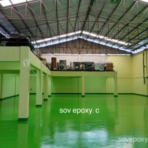 เคลือบพื้น Pu coating, พื้นสีเขียว_03