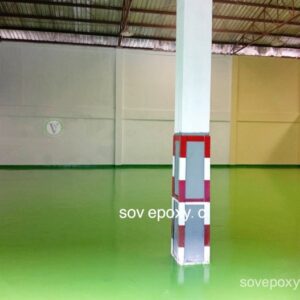 เคลือบพื้น Pu coating, พื้นสีเขียว_05