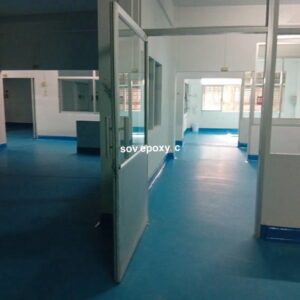 ทำพื้น PU MF โรงงานเครื่องสำอางค์