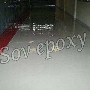 งานเคลือบพื้น Epoxy Self-leveling โรงไฟฟ้า จ.ชลบุรี
